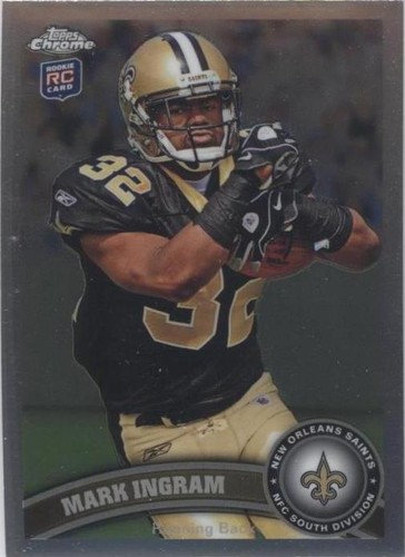 2011 Topps Chrome Mark Ingram #50