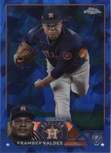 2023 Topps Chrome Sapphire Edition - Framber Valdez #342