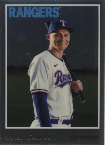 2024 Topps Chrome Lids Mitchell & Ness - Corey Seager #22
