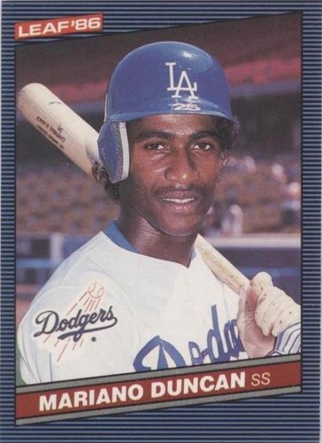 1986 Leaf Canadian - Mariano Duncan #50