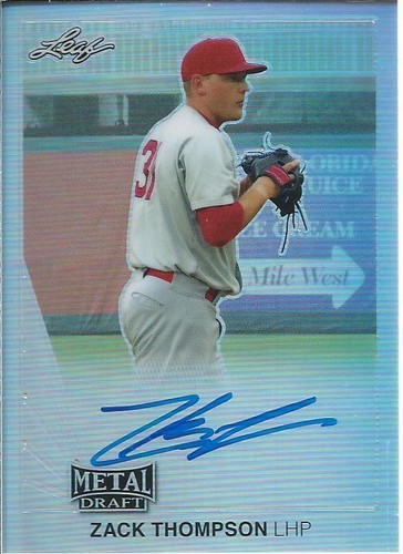 2019 Leaf Metal Draft - Zack Thompson #LT-ZT1