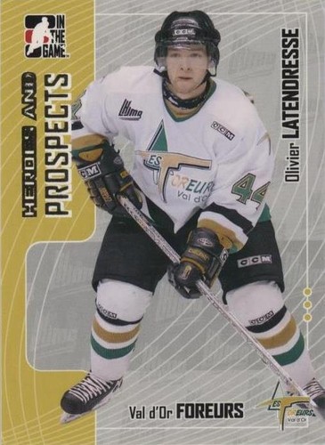 2005-06 In the Game Heroes and Prospects - Olivier Latendresse #301