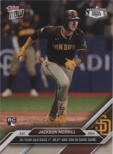 2024 Topps Now - Jackson Merrill #4