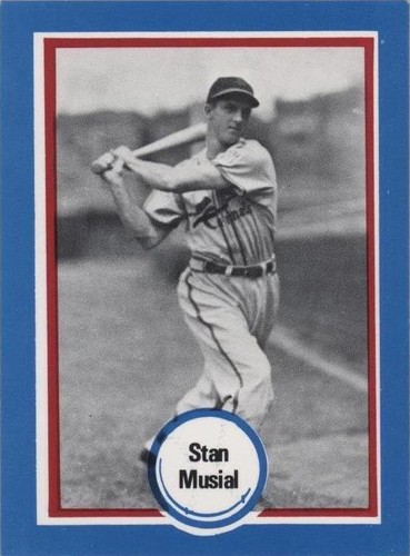 1976 Shakey's Baseball's Hall of Fame - Stan Musial #112