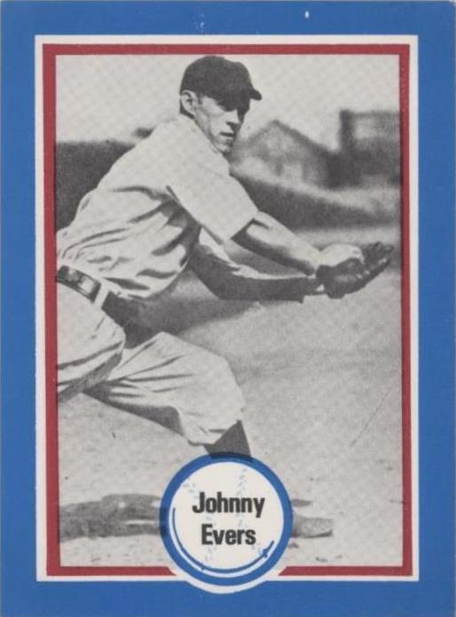 Salón de la Fama del Béisbol Shakey's 1976 - Johnny Evers #42
