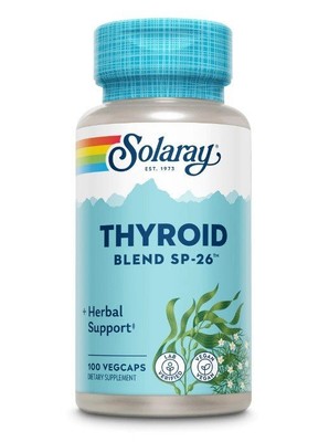 Solaray Thyroid Blend SP-26 100 капсул