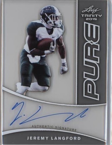 2015 Leaf Trinity Jeremy Langford #PA-JL1