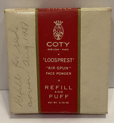 Vintage Coty Loosprest Air Spun Face Powder Refill Vibrant 195...