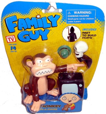Family Guy Create-A-Figure Evil Monkey Figure MIB Walgreens Exclusive Death Part