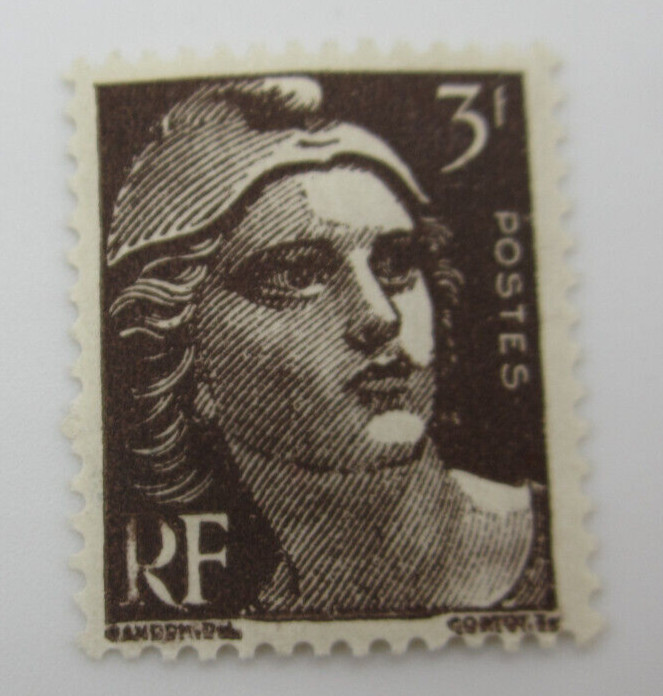 Variete France Timbre NÂ° 715 - R De Rf Obstrue - Neuf Sans Charniere