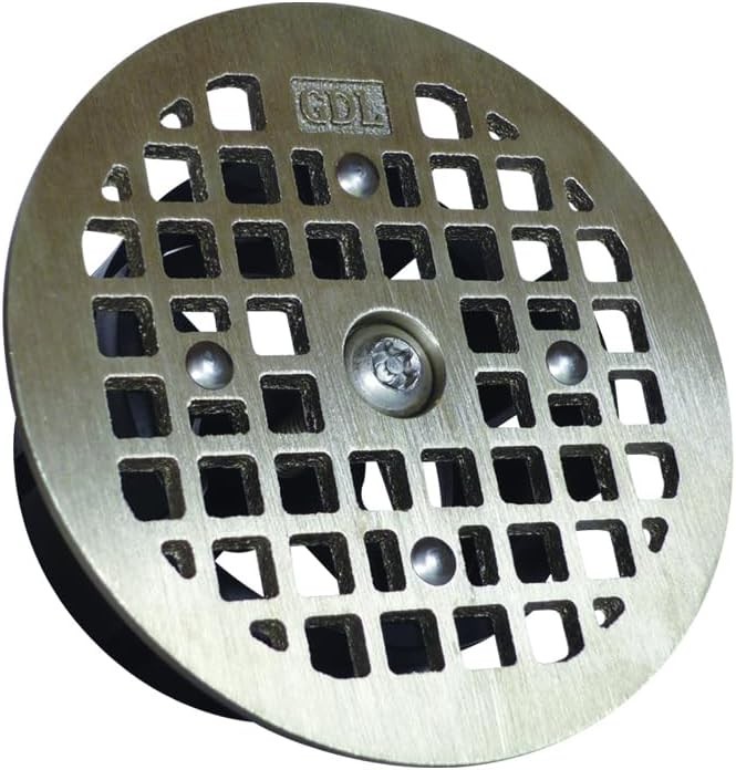 3.5 in. Round Floor Drain Replacement Lock Security Guard - GDLRFD3500Z