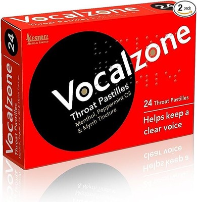 Vocalzone Throat 24 pieces Pack of 2