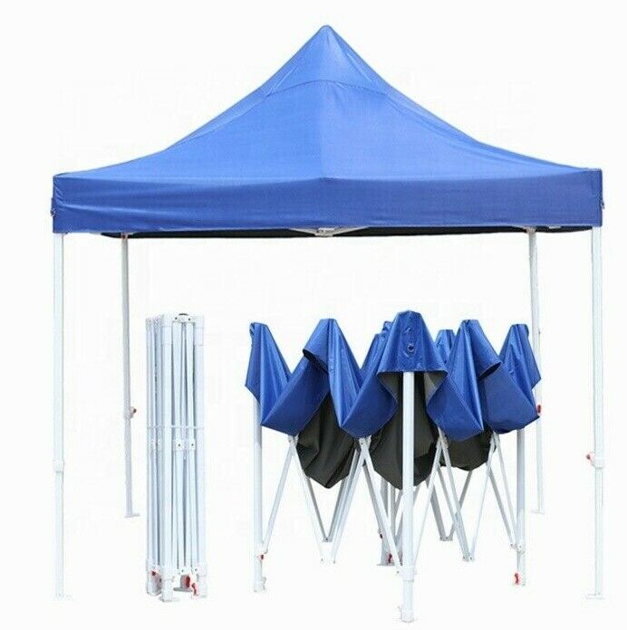 Pavillon 3x3 Meter Klappbar Wasserdicht Faltpavillon Gartenzelt Partyzelt Popup