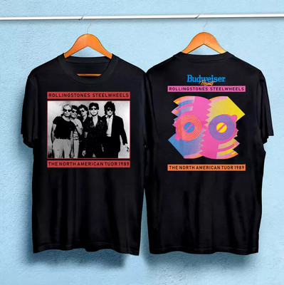 1989 Rolling Stones Steel Wheels Tour Shirt