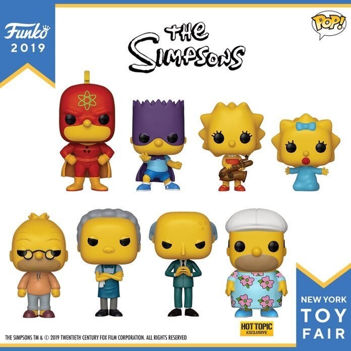 funko pop ザ・シンプソンズ ２点セット Funko Pop The Simpsons Full Set (8) 496 497 498 499 500 501