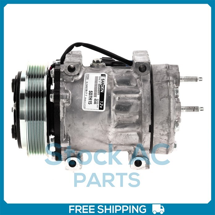 OEM A/C Compressor for International Trucks 2155, 7100, 8100, 9200.. - 4815 QR - Picture 1 of 11