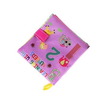 Soft New Cloth Baby Intelligence Development Learn Picture Cognize Book Hot Sell