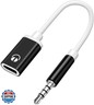 Zenarao Headphone Jack Adapter, 3.5mm Male to TypeC Female Audio Cable Cord, USB C to Aux Audio Dongle Cable Cord, Compatible with MP3 Players, CD Players, Laptops, Tablets, Smartphone (Black)