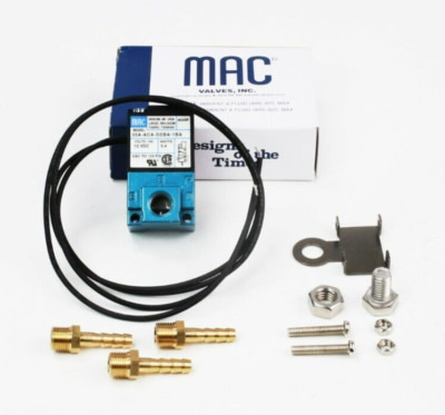 Genuine Mac 3-Port Boost Control Solenoid Kit and mounting bracket