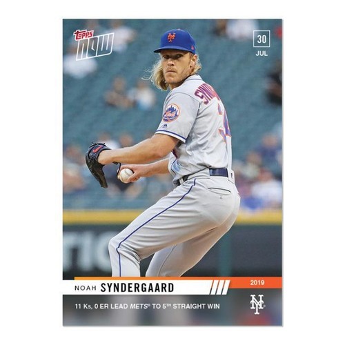 2019 Topps Now - Noah Syndergaard #603