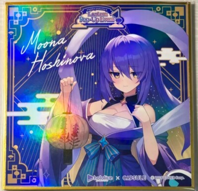 Hololive ID X Taiwan Festival 2024 Moona Hoshinova Shikishi JAPAN Vtuber