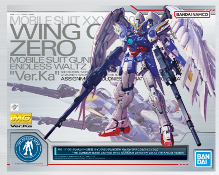 MG 1/100 Wing Gundam Zero Ver.Ka (TITANIUM FINISH) Model Kit