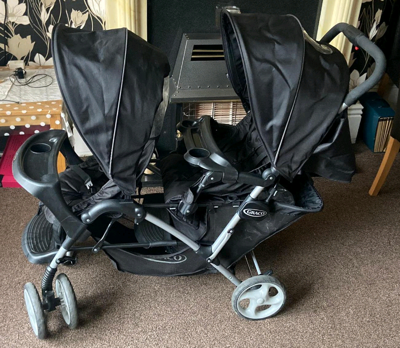 Double pushchair gumtree sales