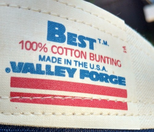 50 Star USA Flag 4.75' x 9.25' Sewn Stars VALLEY FORGE