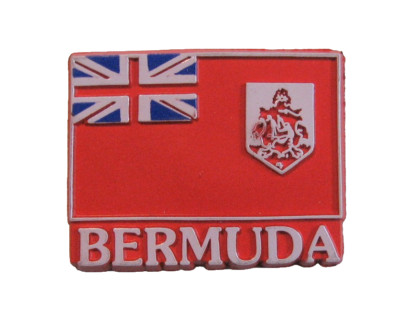 Bermuda Flag Souvenir Magnet 2'' x 1 1/2'' International Travel Souvenir