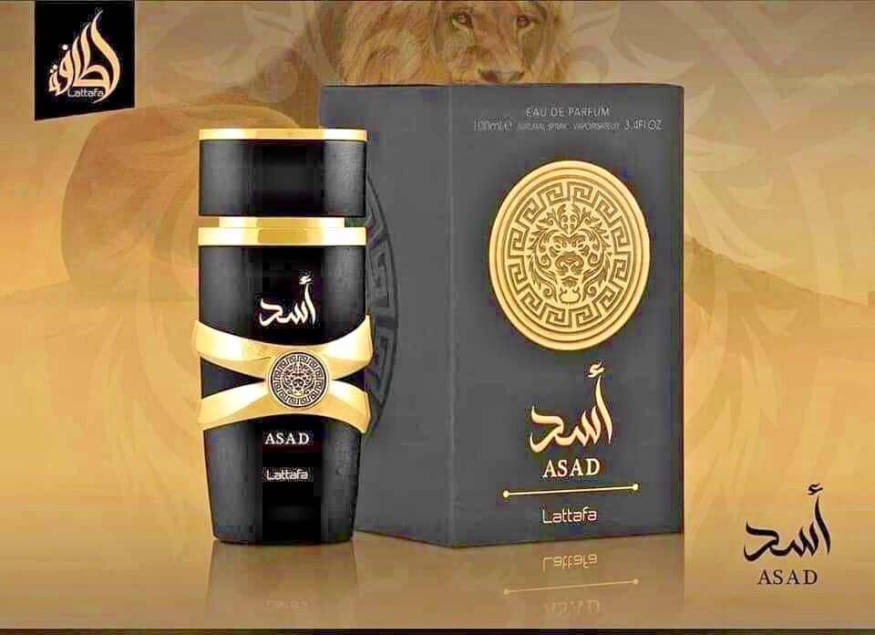 A) ASAD By Lattafa For Men.3.4oz.EDP.NIB & SEALED (Amazing