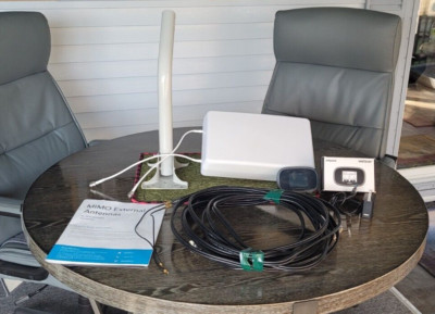 Waveform 2x2 MIMO Panel Antenna | 4G and 5G Compatible Modem, Router, Gateway