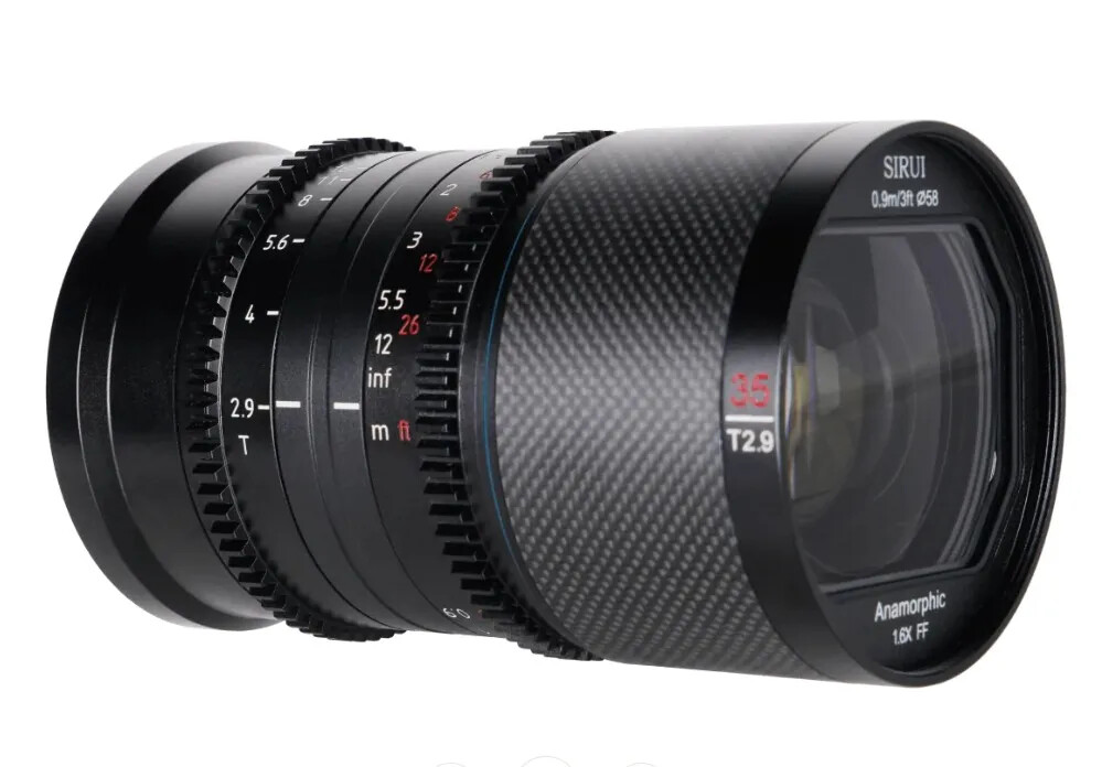 Sirui Saturn 35mm/50mm/75mm Full-frame Carbon Fiber Anamorphic Lens