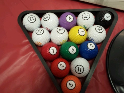 Club Champ Golfer's Putter Pool Game Golf and Pool Game