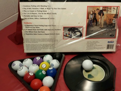 Club Champ Golfer's Putter Pool Game Golf and Pool Game