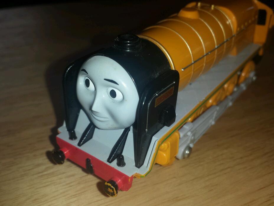 Tomy Trackmaster Murdoch train yellow body Thomas and ...