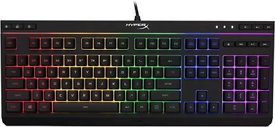 HyperX Alloy Core Membrane Gaming Keyboard - RGB LED, BLACK, Windows 10/8.1/8/7