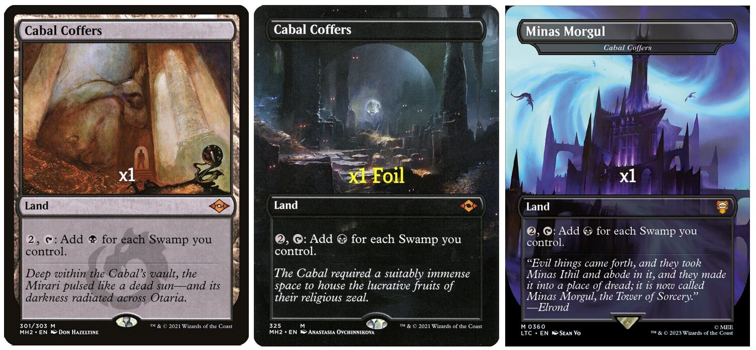 MTG foil 陰謀団の貴重品室/Cabal Coffers 中国語 MTG foil 陰謀団の貴重品室/Cabal Coffers 中国語