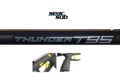 ARBALETE TWIN THUNDER T 95  SEACSUB  PESCA SUBACQUEA APNEA SEAC FUCILI