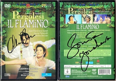 DVD Sonya YONCHEVA DANTONE Signed PERGOLESI IL FLAMINIO Gatell Laura Polverelli