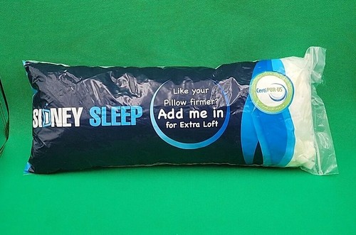 Sidney Sleep Excess Foam Extra Foam Filler To Add To Your Pillow New