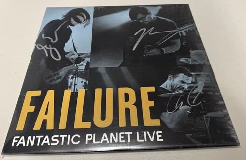 Failure フェイリュア Fantastic Planet レコード Failure Fantastic Planet Live New 2x Color Vinyl LP Signed