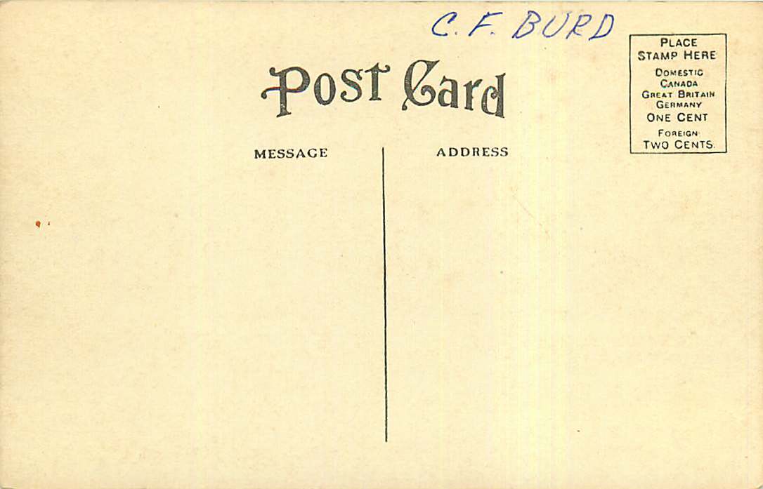 Postcard City Hall, Hillsdale, Michigan - circa 1910