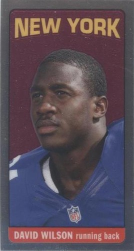 2012 Topps Chrome David Wilson #8