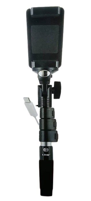 Asta Selfie Cavo Lightning Iphone 7 Autoscatto Allungabile Bastone Linq ZpLr7810