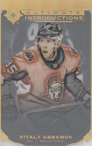 2019-20 Upper Deck Ultimate Collection - Vitalii Abramov #UI-38