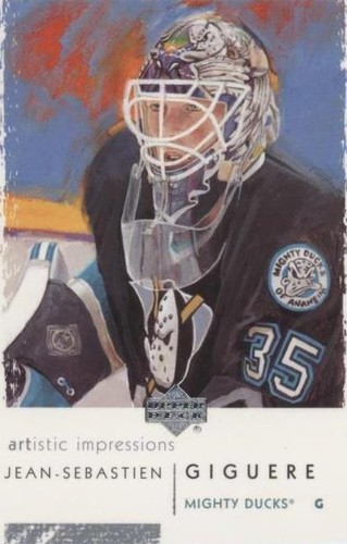 2002-03 Upper Deck Artistic Impressions - Jean-Sebastien Giguere #1