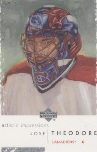 2002-03 Upper Deck Artistic Impressions - Jose Theodore #49