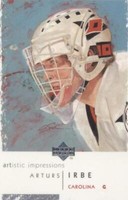 2002-03 Upper Deck Artistic Impressions - Arturs Irbe #14