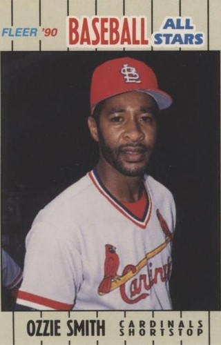 1990 Fleer Baseball All Stars - Ozzie Smith #35