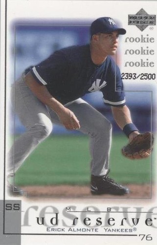 2001 Upper Deck Reserve - Erick Almonte #191